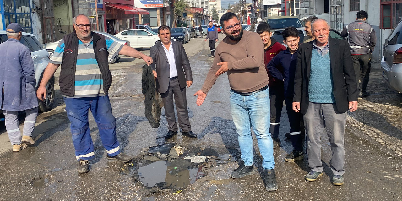 Eskişehir Küçük Sanayi Bölgesi'nde çukurlar tepki çekiyor
