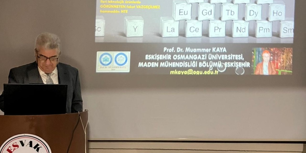 Eskişehir "Nadir Toprak Elementleri" konuşuldu