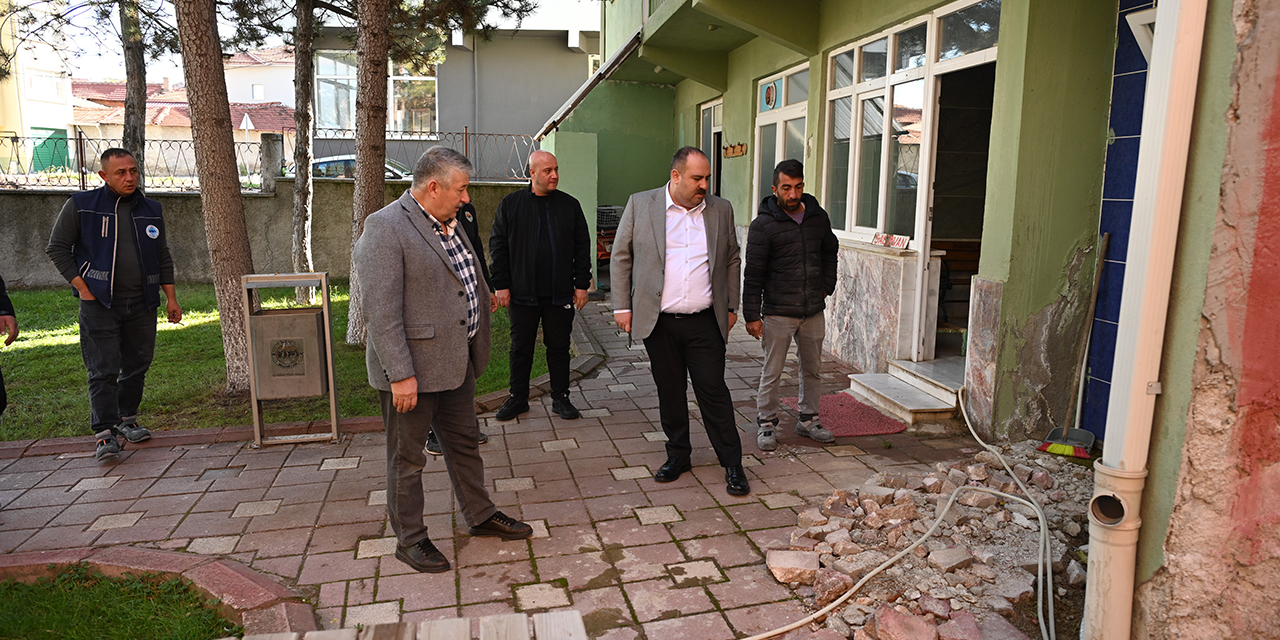 İsmetpaşa Camii düzenleme çalışmaları başladı