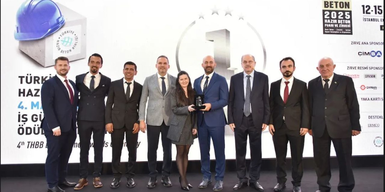 Selka Beton iş güvenliği yarışmasında birinci