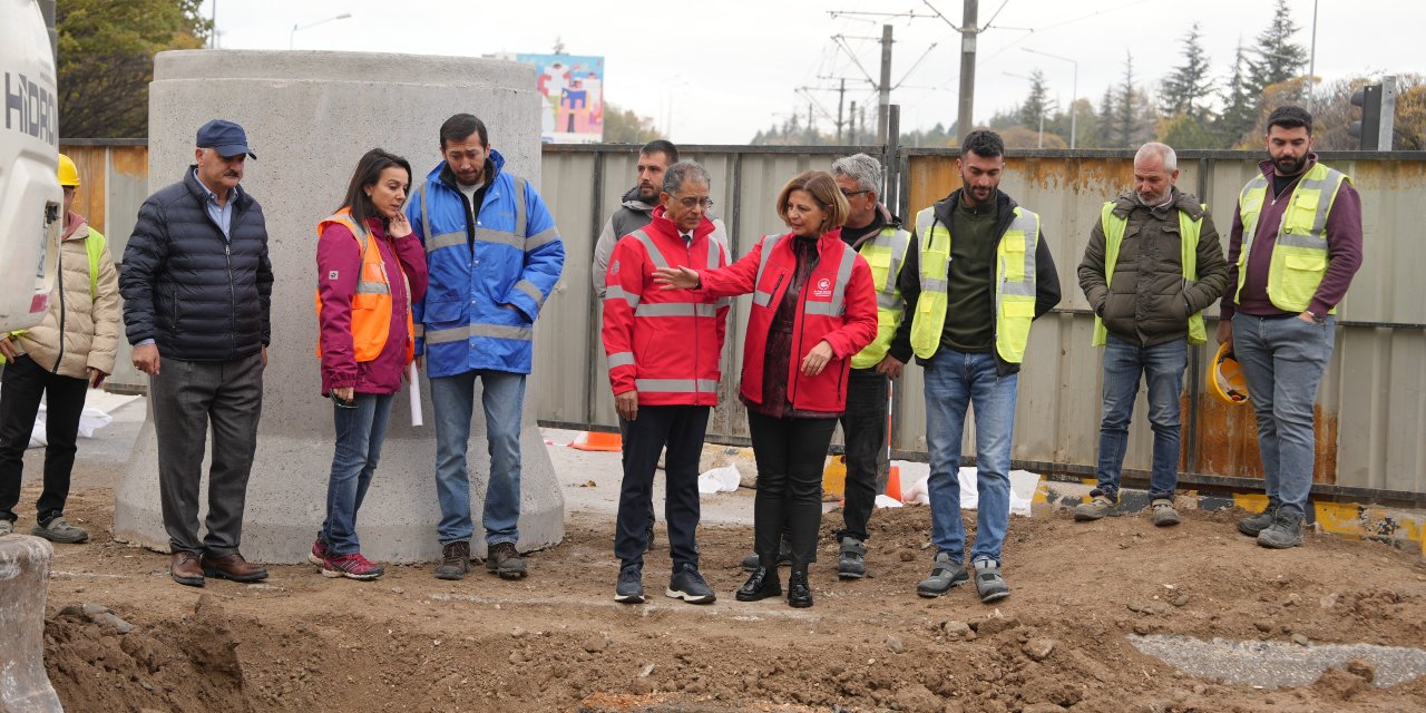 Vecihi Hürkuş- Özdilek kavşağında çalışmalar tamamlandı