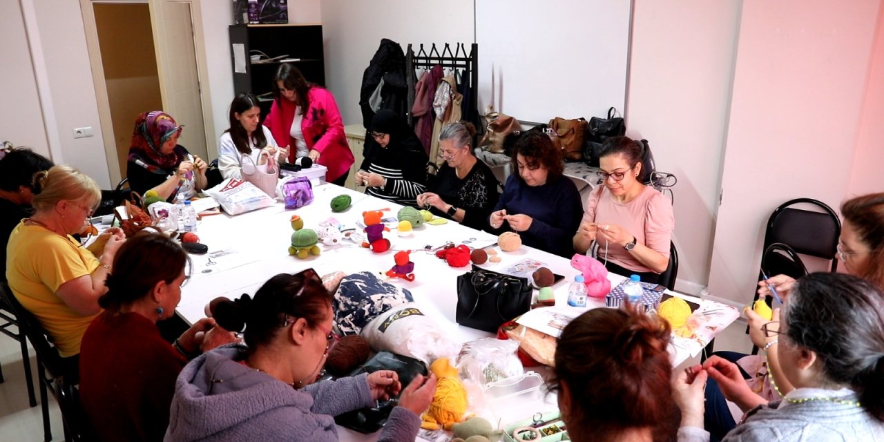 Amigurumi Atölyesine yoğun ilgi