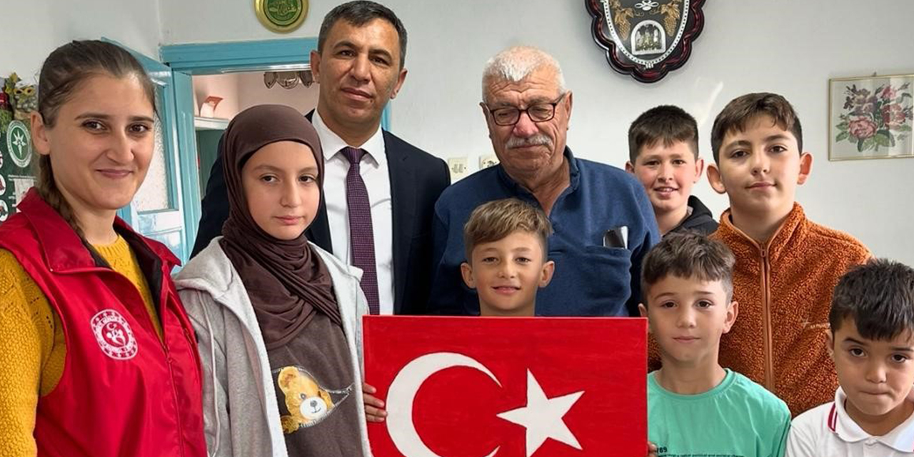 Emekli eğitimci Doğan’a duygusal ziyaret