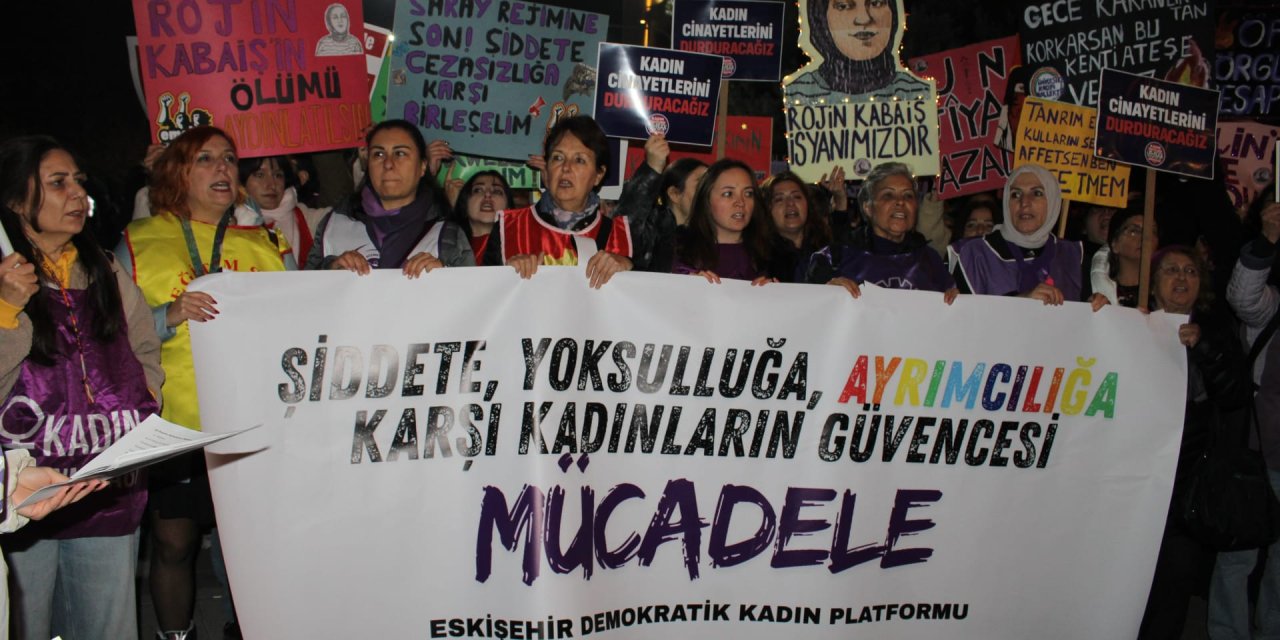Eskişehir’de kadınlar sokakta: "Yaşamak istiyoruz"