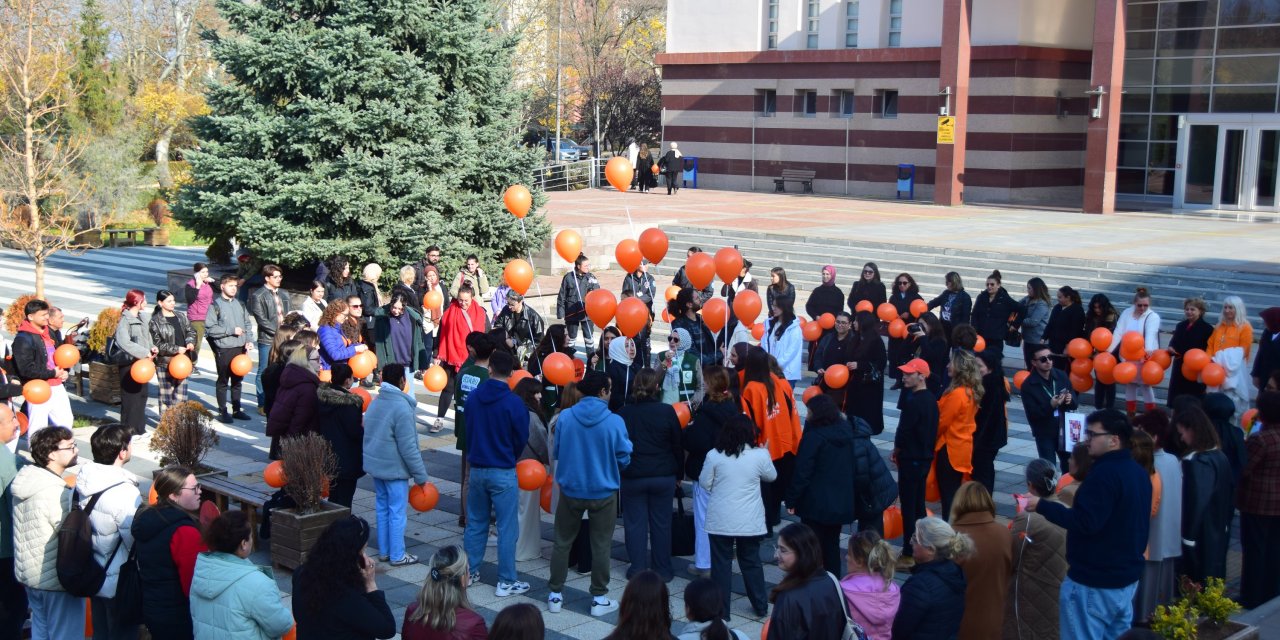 ESOGÜ 25 Kasım'da farkındalık etkinlikleri düzenledi