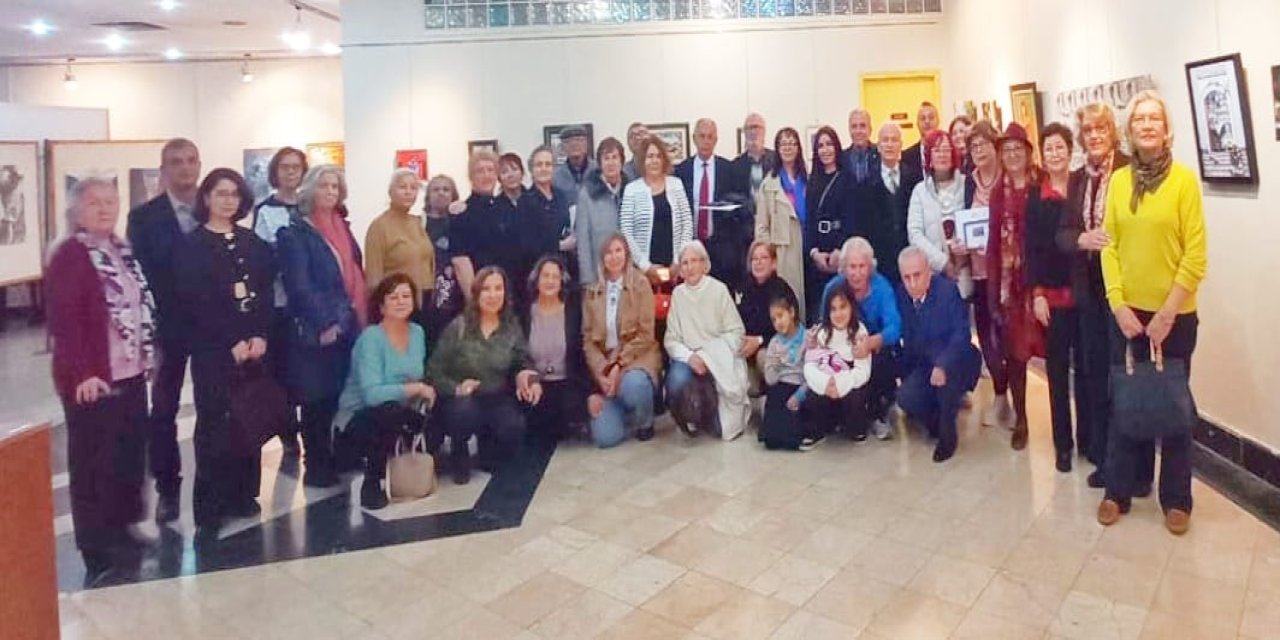 Öğretmen sanatçıların eserleri sergide