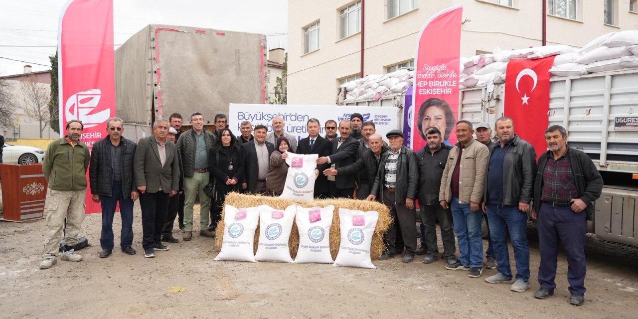 Eskişehir'de üreticiye dev destek