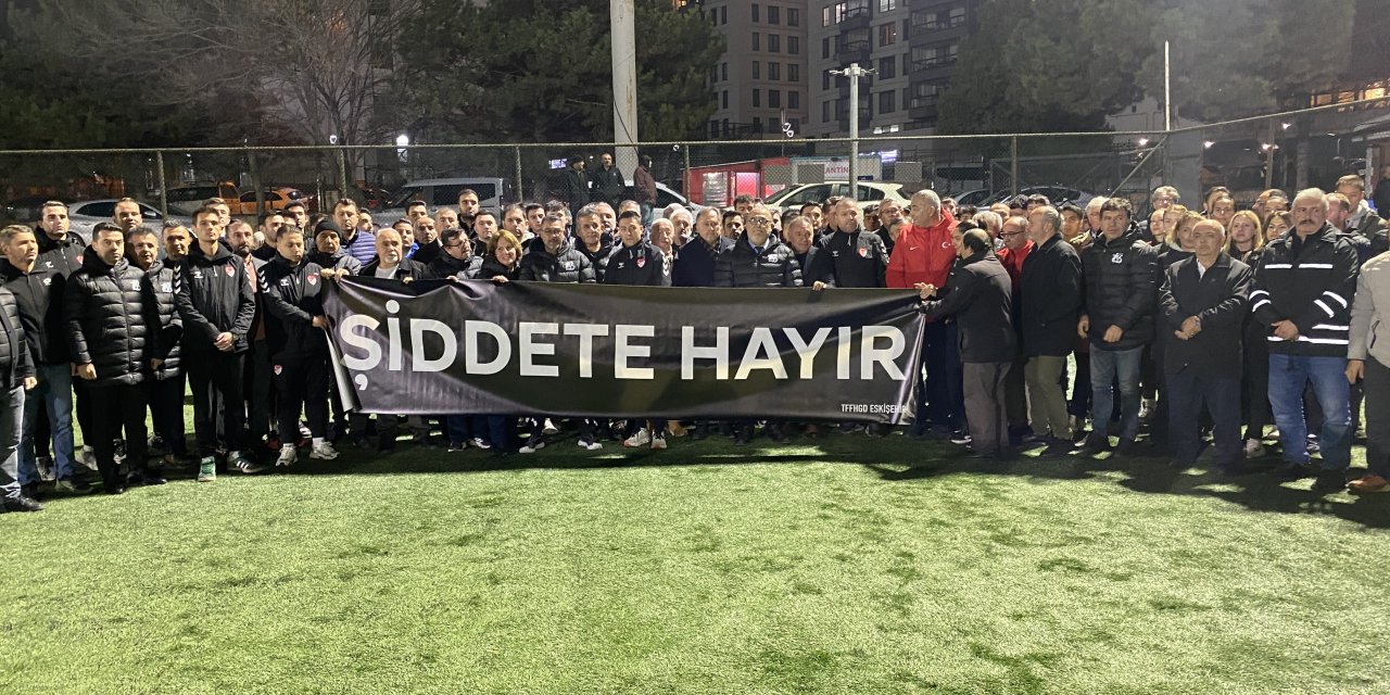 Eskişehir'de hakem saldırısına tepki!