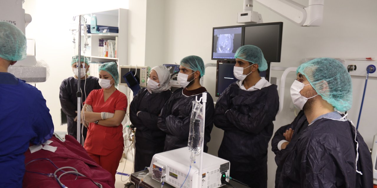 Yabancı doktorlar ESOGÜ'de tecrübe edindi