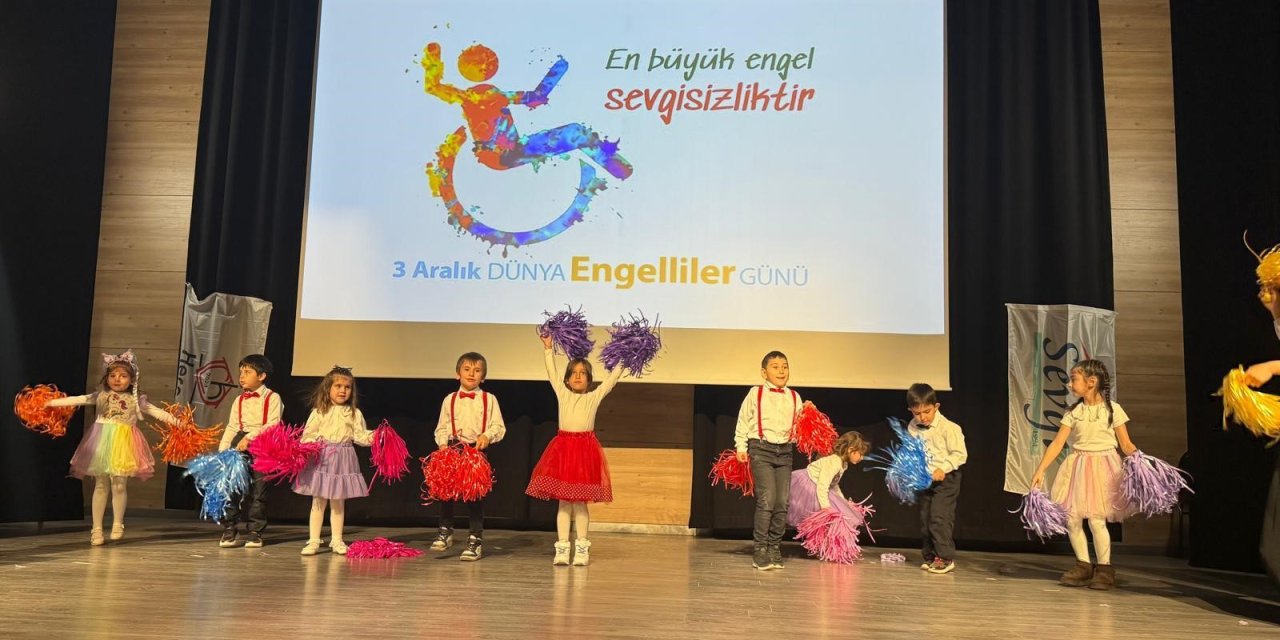 Eskişehir'de özel öğrenciler gönüllerince eğlendi