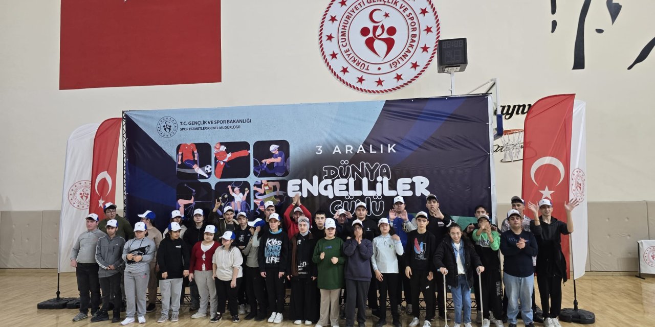 Özel öğrenciler sporla dolu bir gün geçirdi