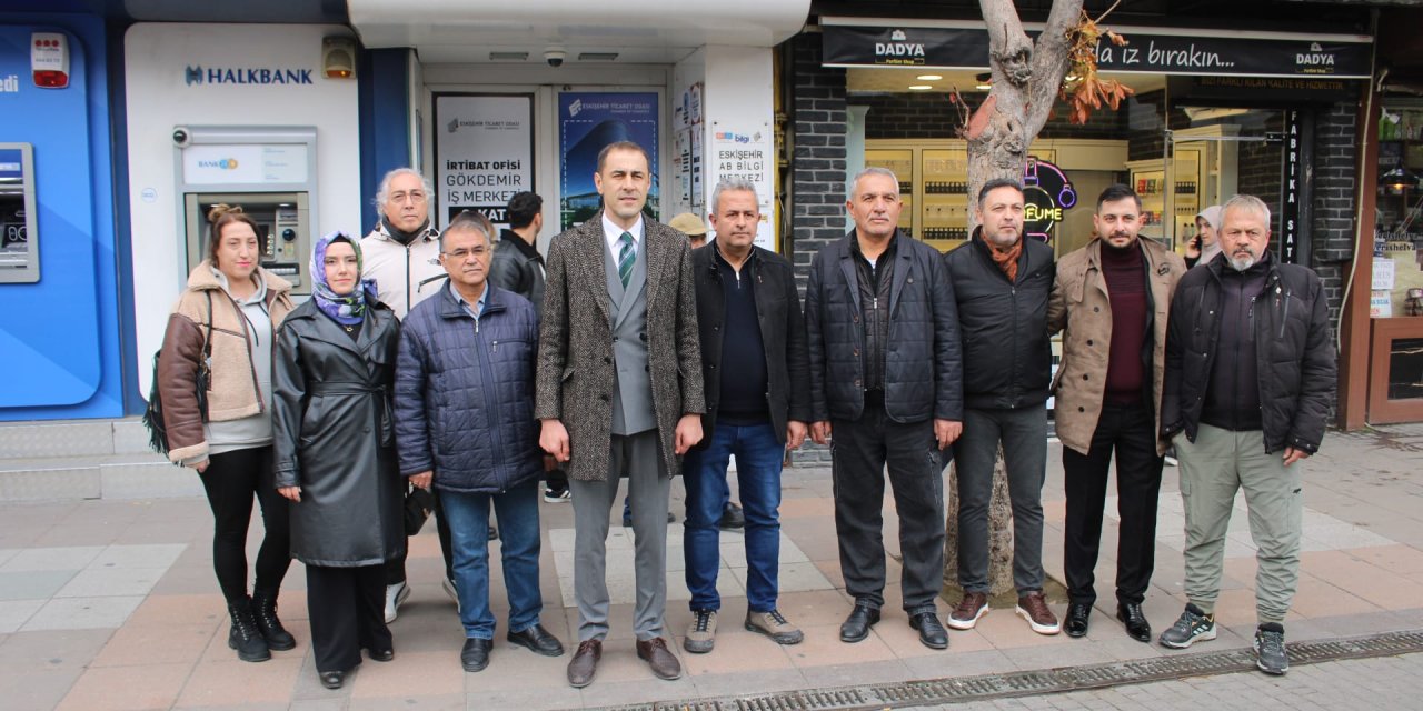 Anahtar Parti İl Başkanı Ölce esnaf için çözüm istedi