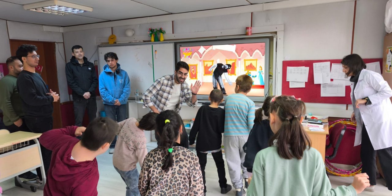 Eskişehir'de özel çocuklara anlamlı ziyaret