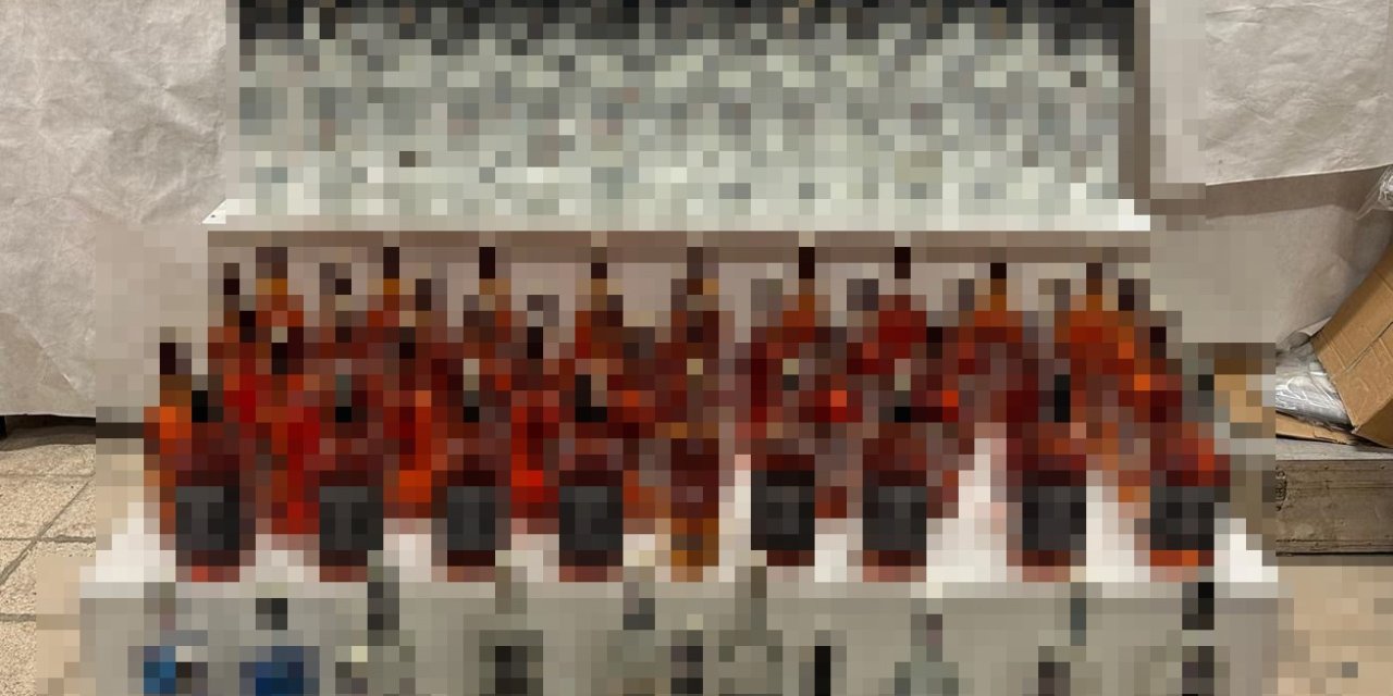 Eskişehir'de kaçak alkol operasyonu!