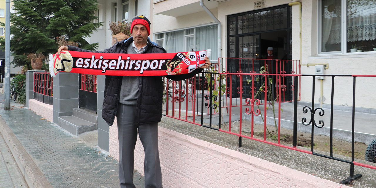 Eskişehirspor sevgisini evine taşıdı
