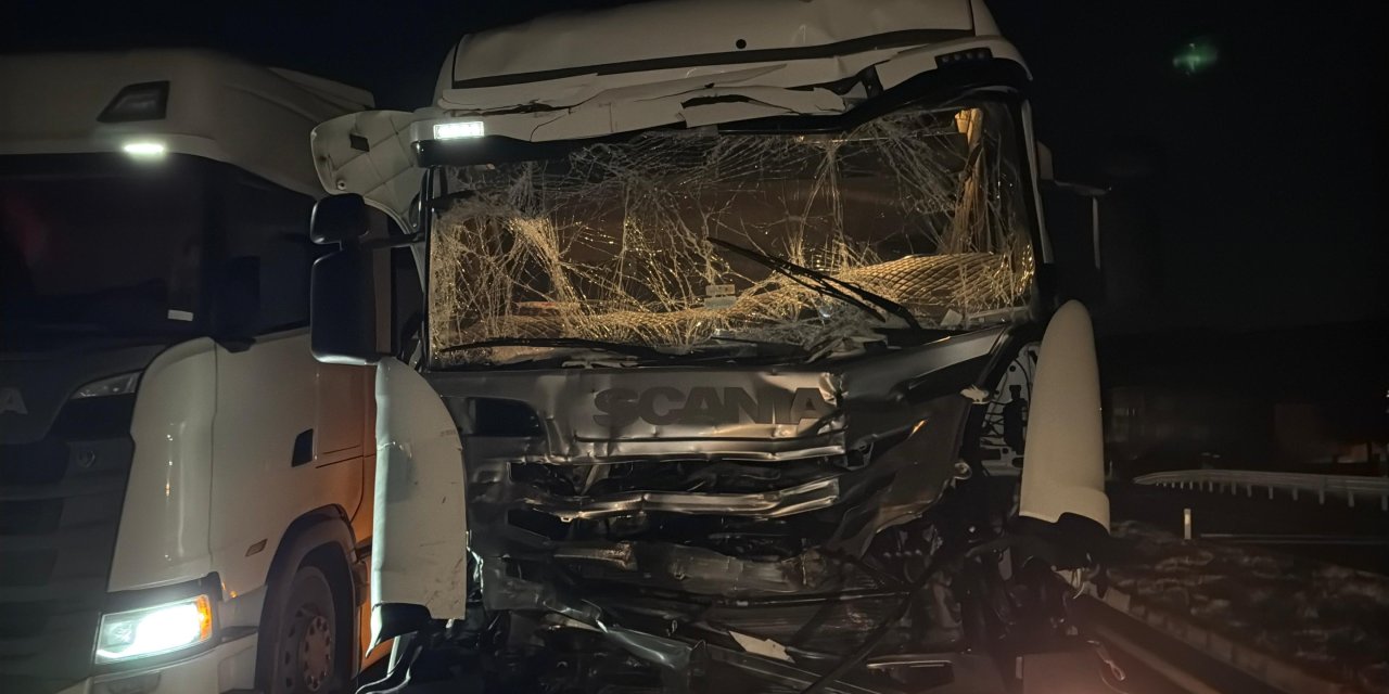 Afyonkarahisar'da feci kaza: 1 yaralı