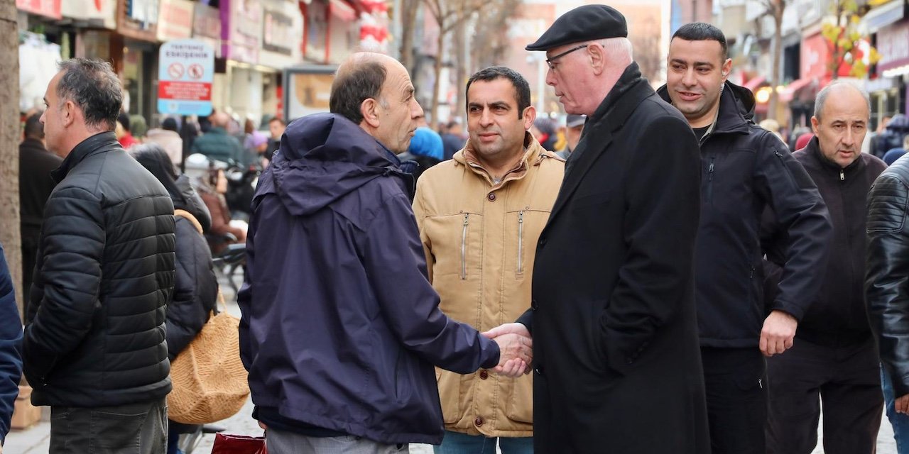 Başkan Kurt’tan esnaf ziyareti