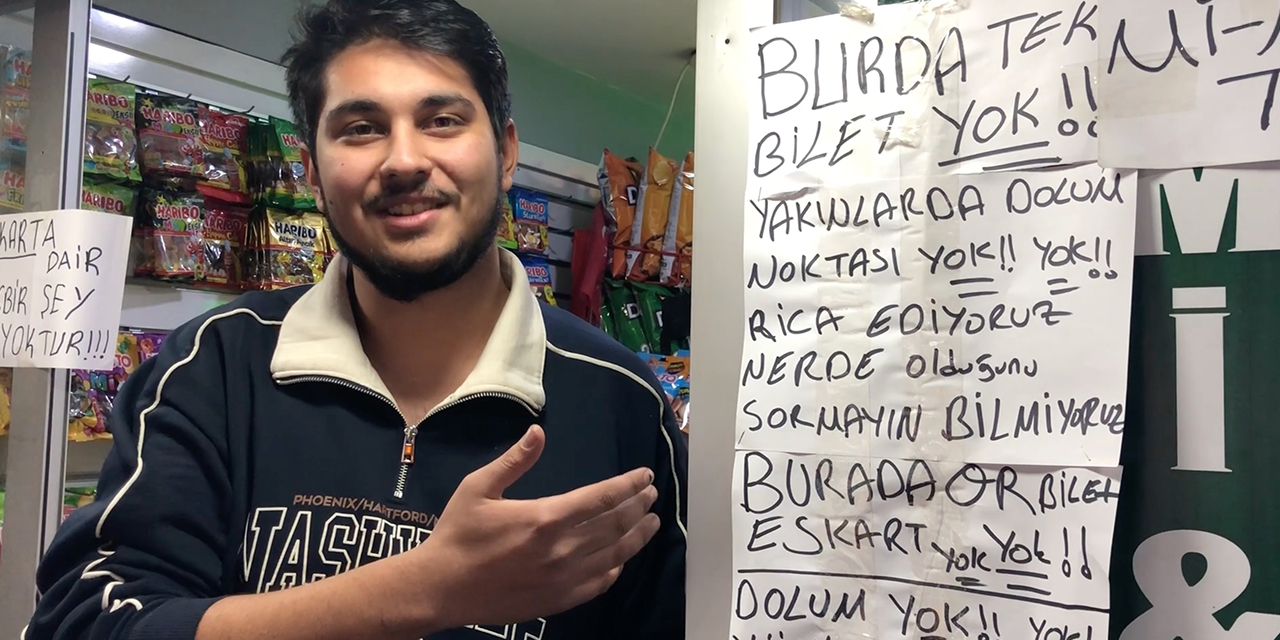 Eskişehir'de market sahibinin notu görenleri gülümsetti