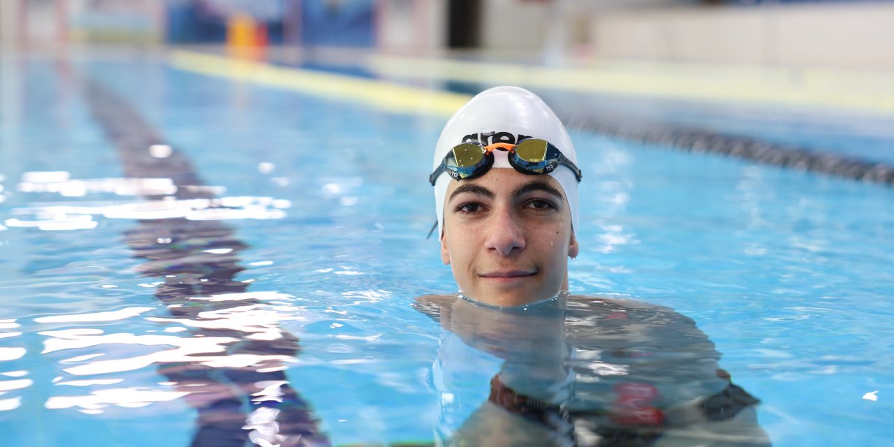 Büyükşehir'in altın çocuğu Şimşek olimpiyat yolunda tam gaz