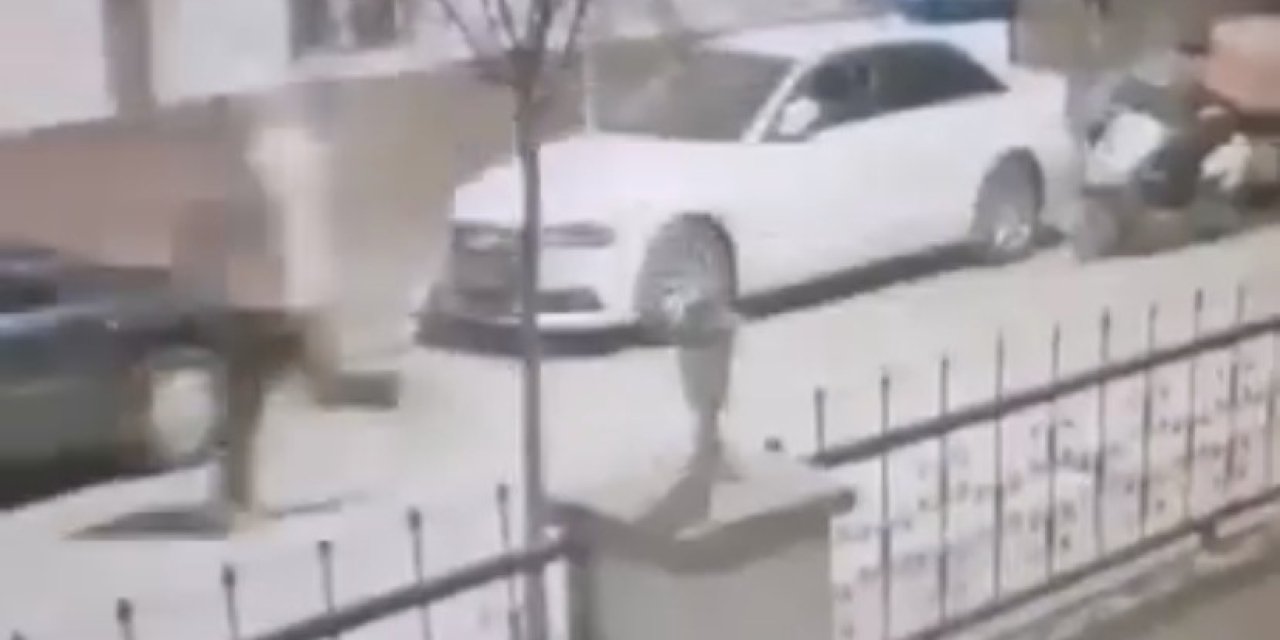 Eskişehir'de garip hırsızlık kameraya yakalandı