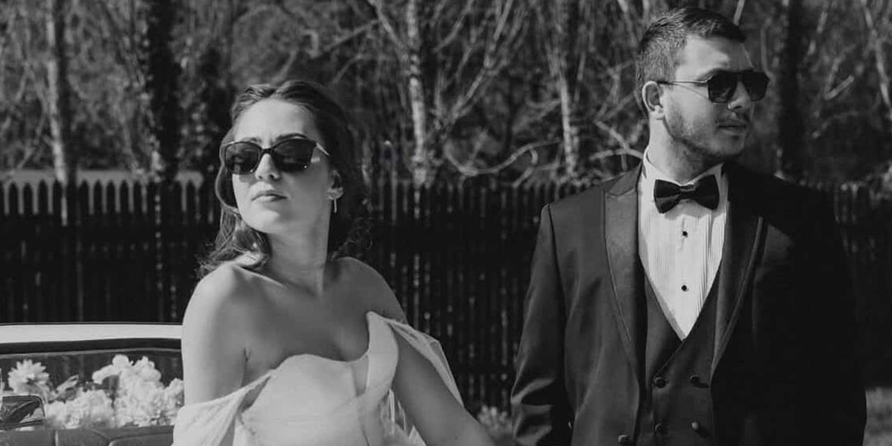 Eskişehir'de genç çiften geriye düğün fotoğrafları kaldı...