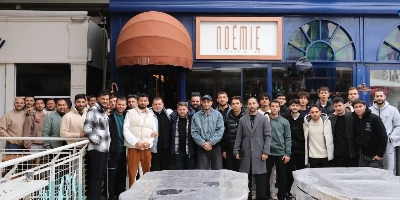 Kahvaltıda buluştular