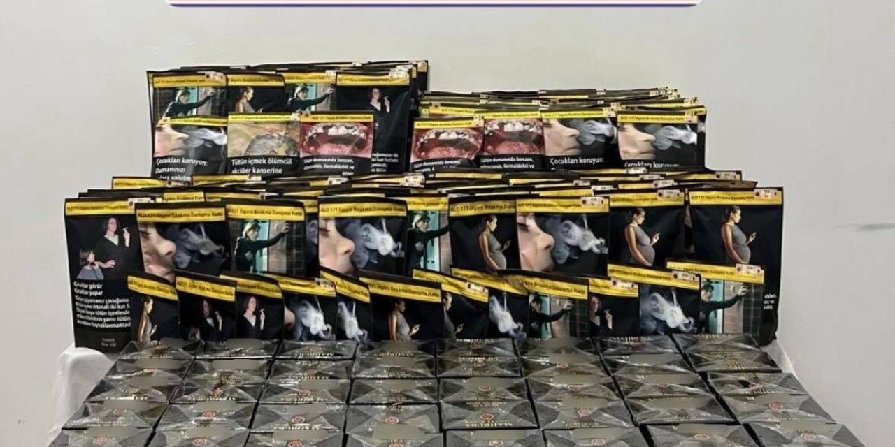 Afyonkarahisar'da kaçak çay operasyonu