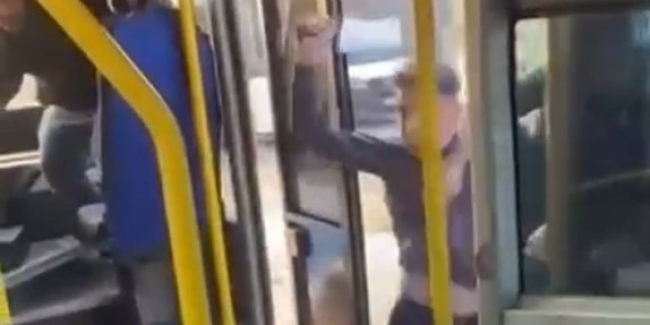 Bursa'da korku dolu anlar kameraya yansıdı!