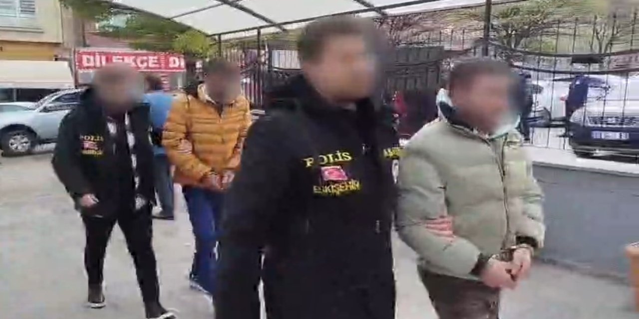 Eskişehir'de motosiklet hırsızları tutuklandı