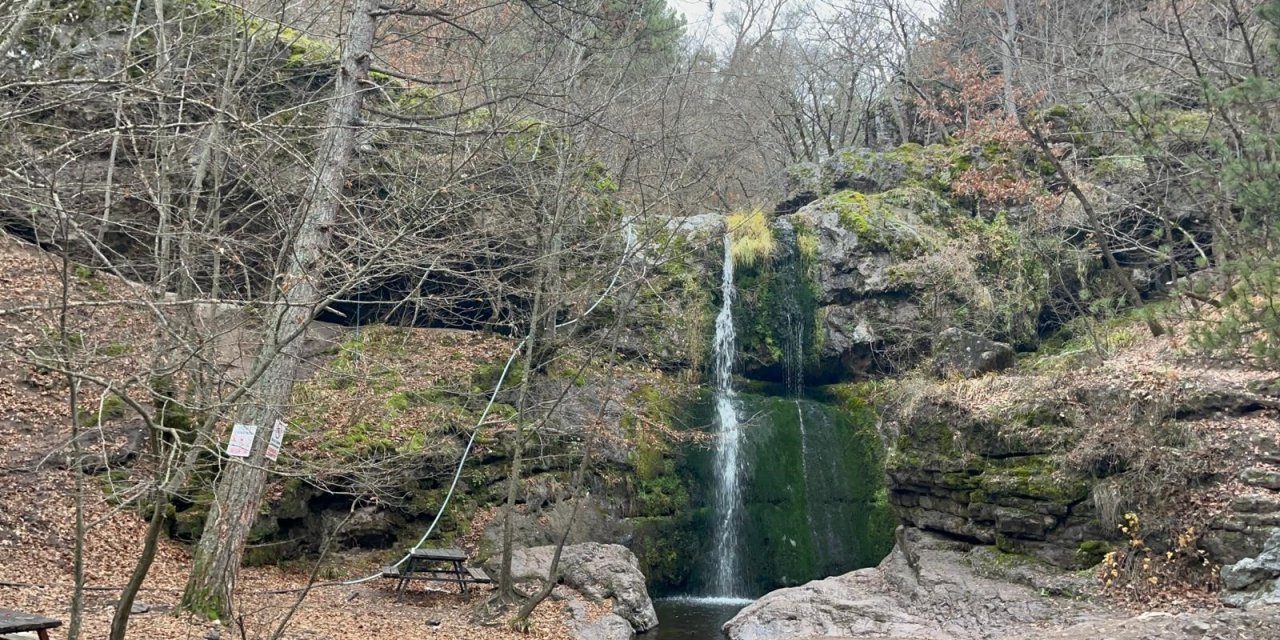 Eskişehir’de şelale suyunun azalması tedirgin etti