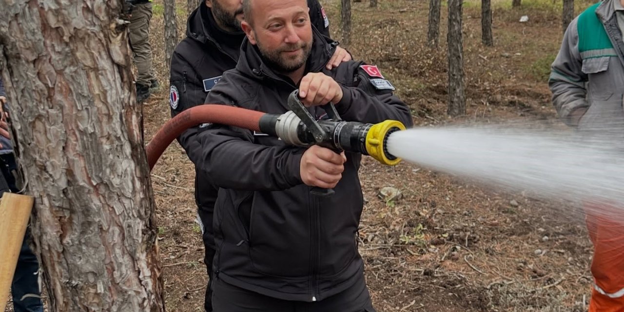 Orman Yangınlarıyla Mücadele Gönüllüsü unvanı kazandılar