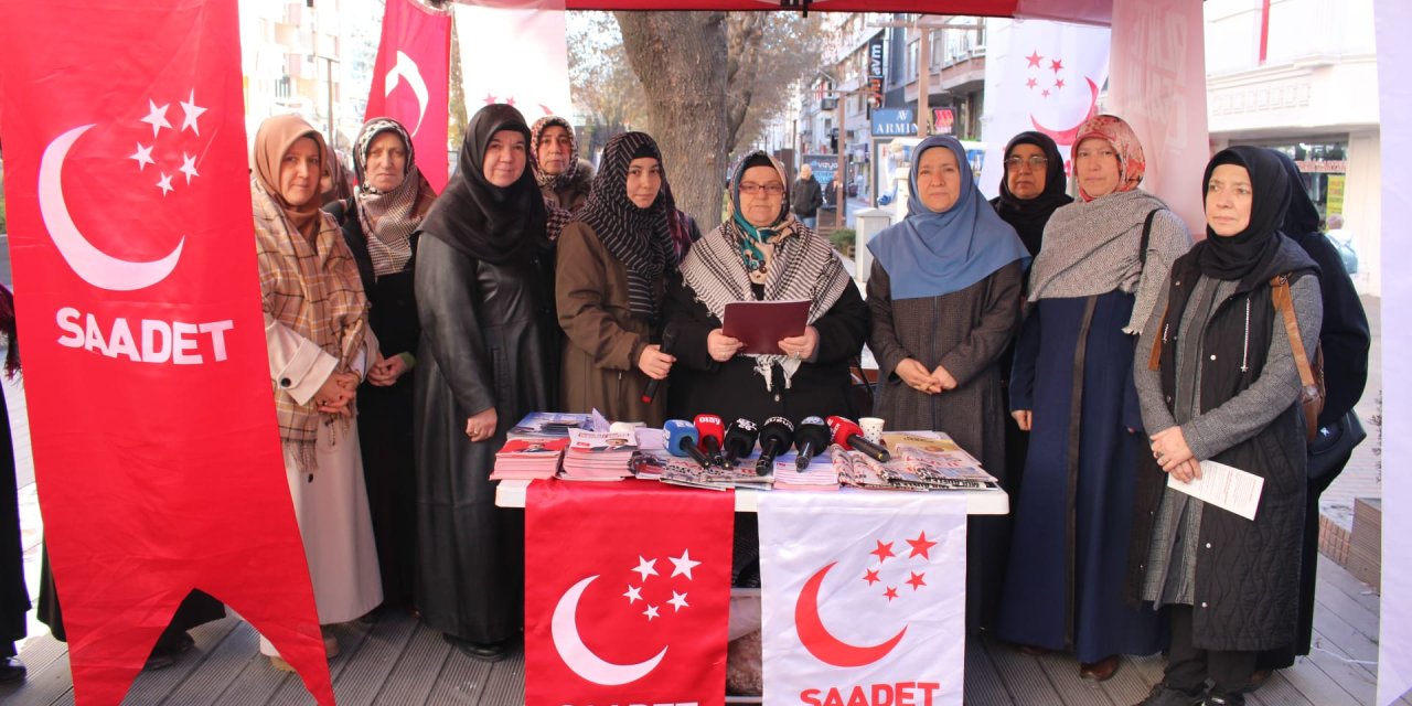 Saadetli kadınlardan yerli üretim vurgusu