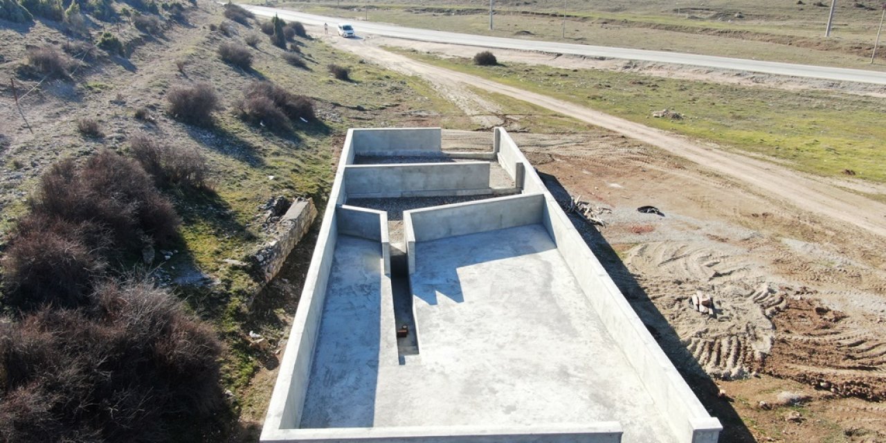 İnönü'de koyun yıkama alanı tamamlandı