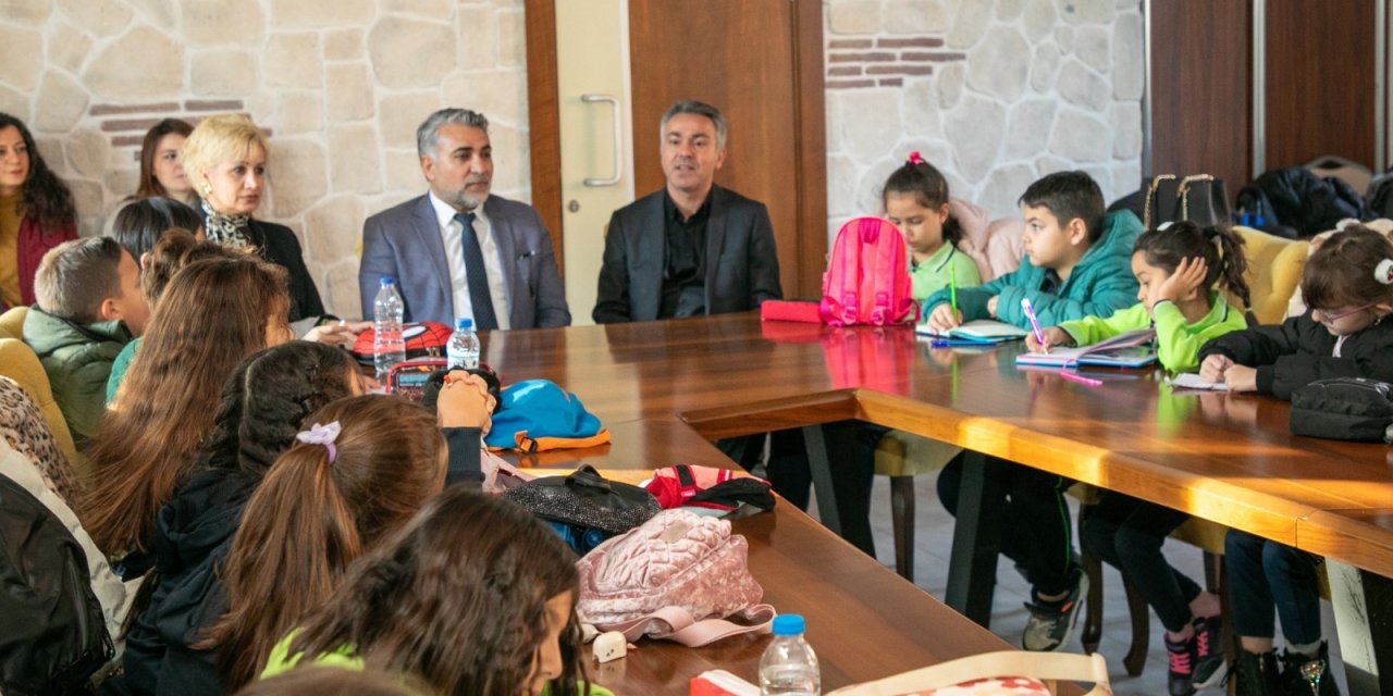 Minik öğrenciler yerli ürünleri öğrendi