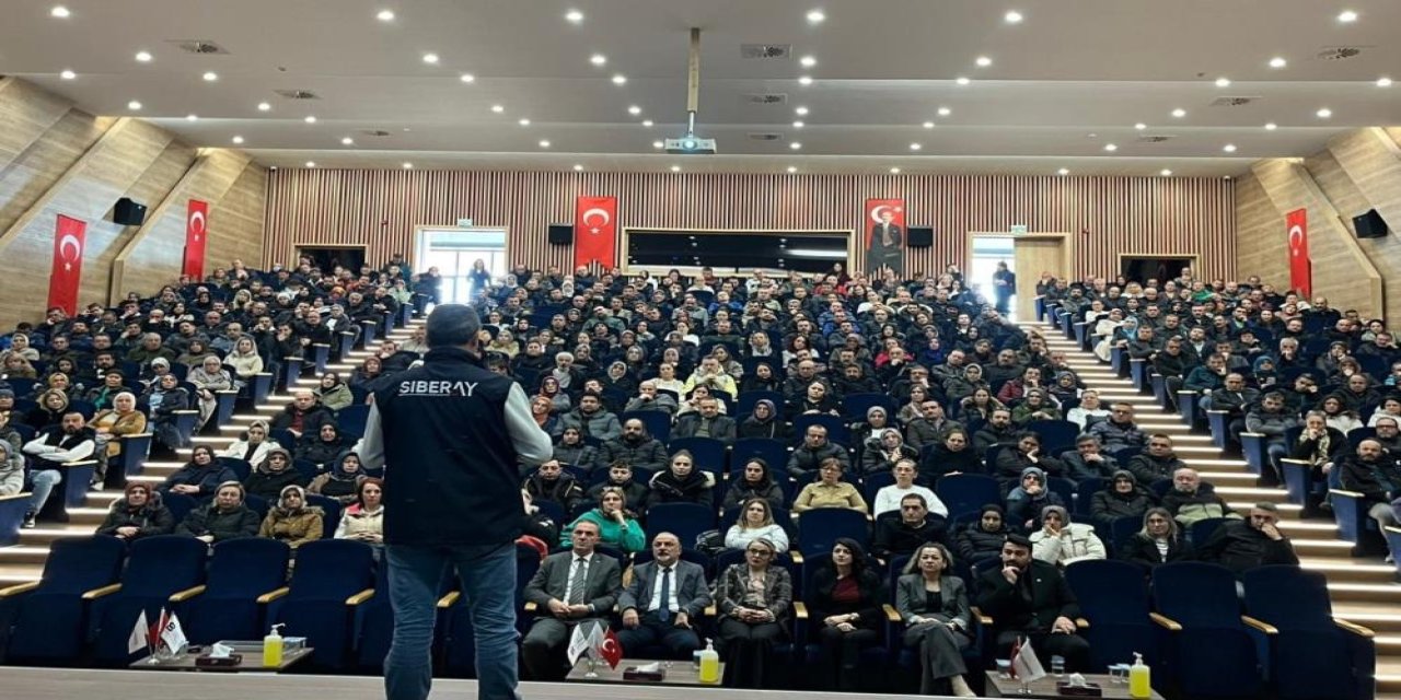 Siber suçlarla ilgili 450 kişiye eğitim verildi