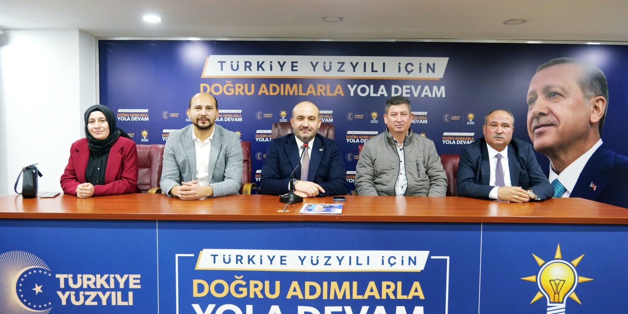 AK Parti heyeti Seyitgazi'de bir araya geldi