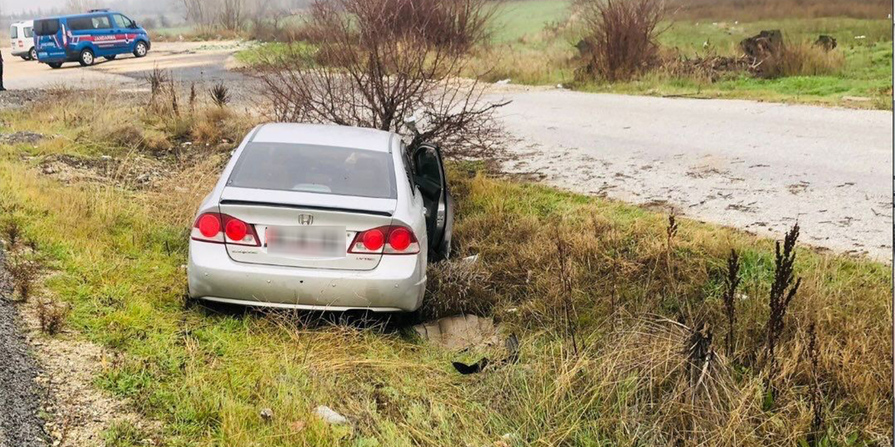 Söğüt-Eskişehir yolunda kaza: 2 yaralı