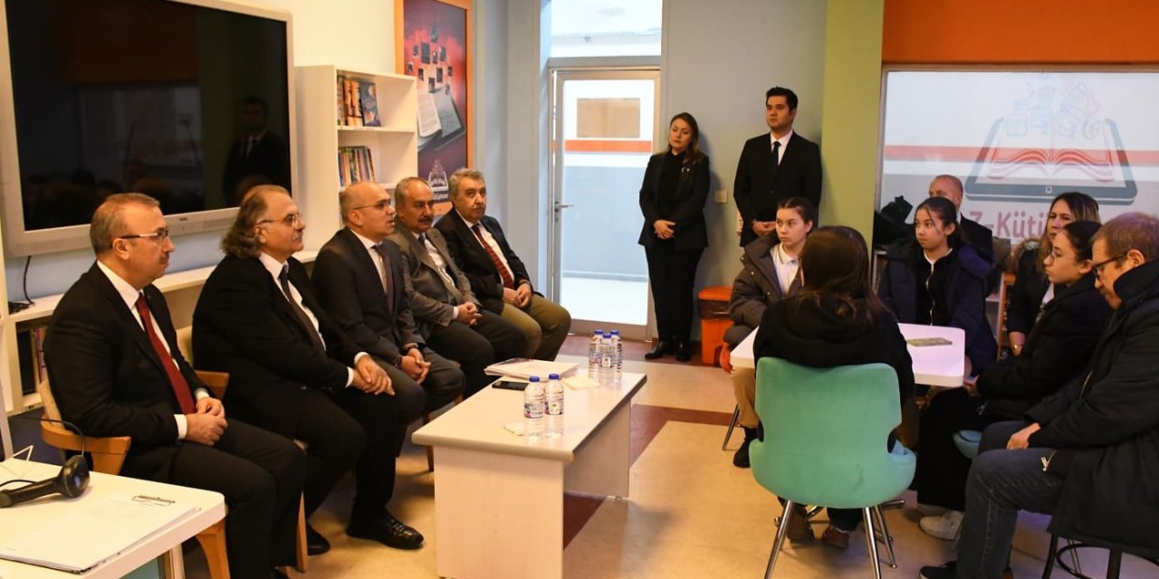 Eskişehir'de kütüphanelerin işleyişi değerlendirildi