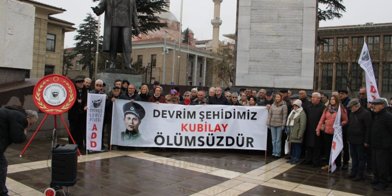 ADD Eskişehir Şubesi Asteğmen Mustafa Fehmi Kubilay’ı andı