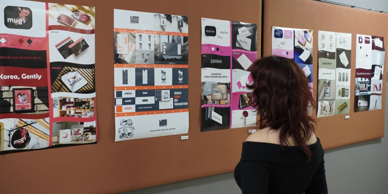 Öğrencilerden yıl sonu sergisi