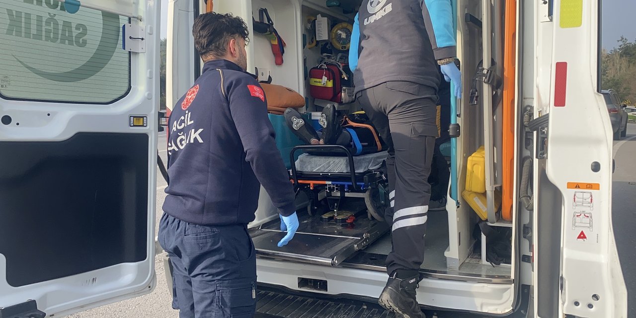 Bursa’da korkutan kaza: 1 yaralı