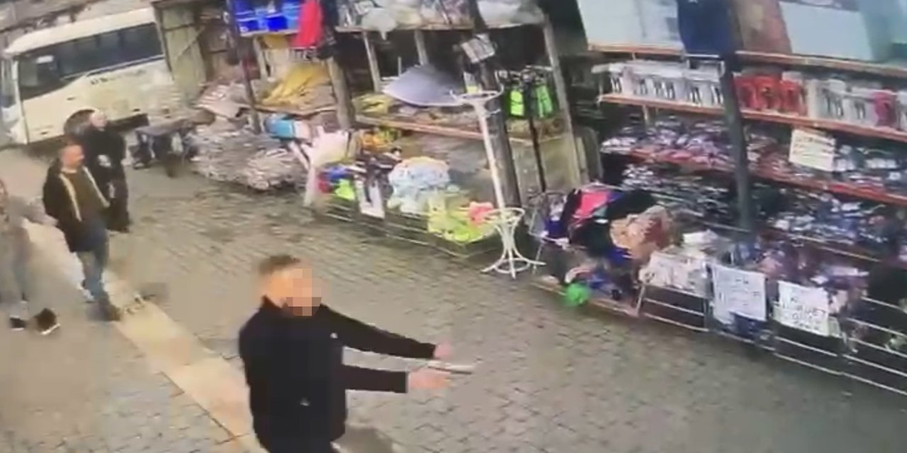 Önce silahla kovaladı, sonra böyle ateş açtı