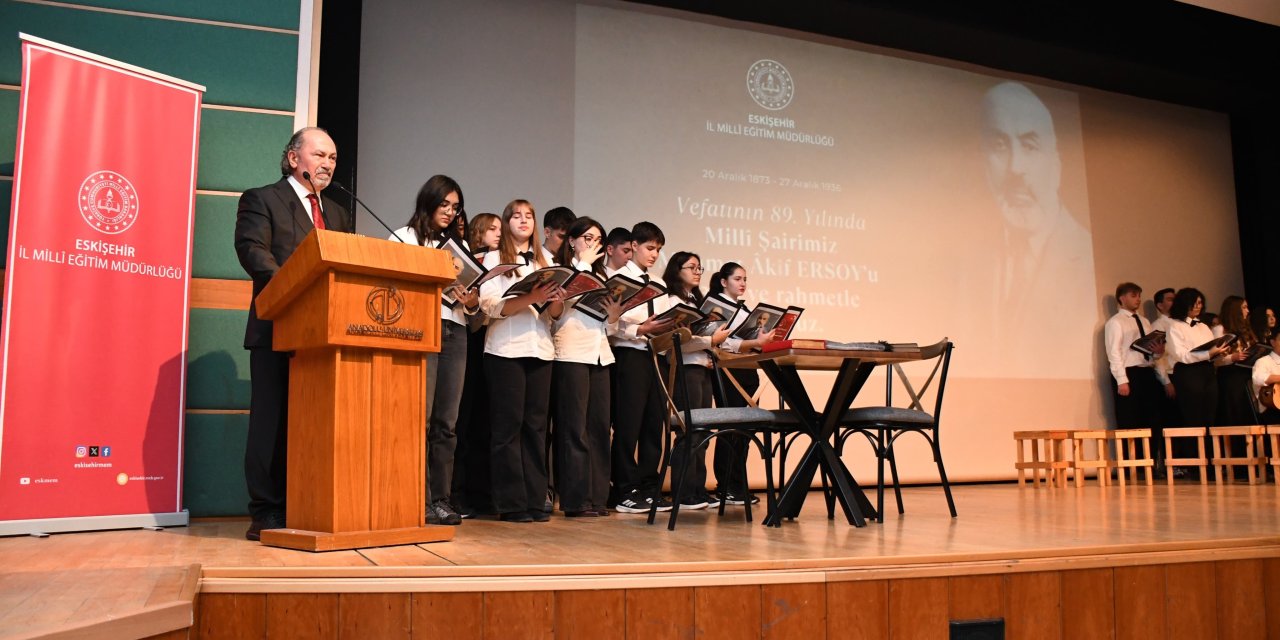 Eskişehir'de Mehmet Âkif Ersoy’u andılar