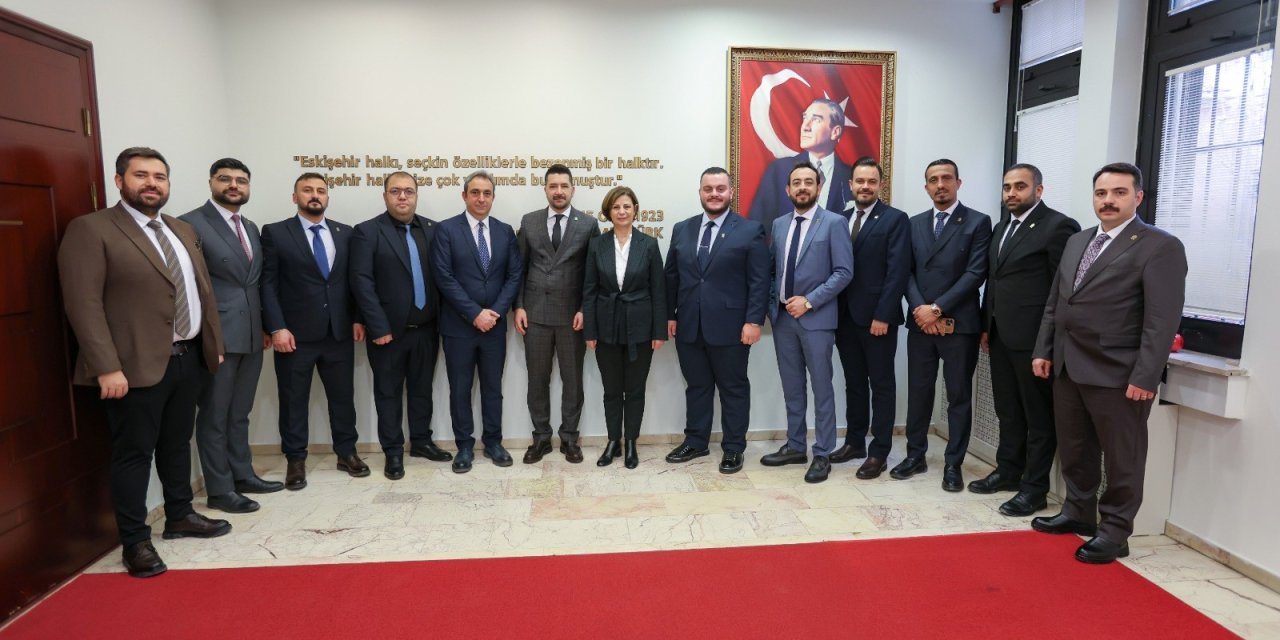 ESMİAD heyeti belediye başkanlarını ziyaret etti