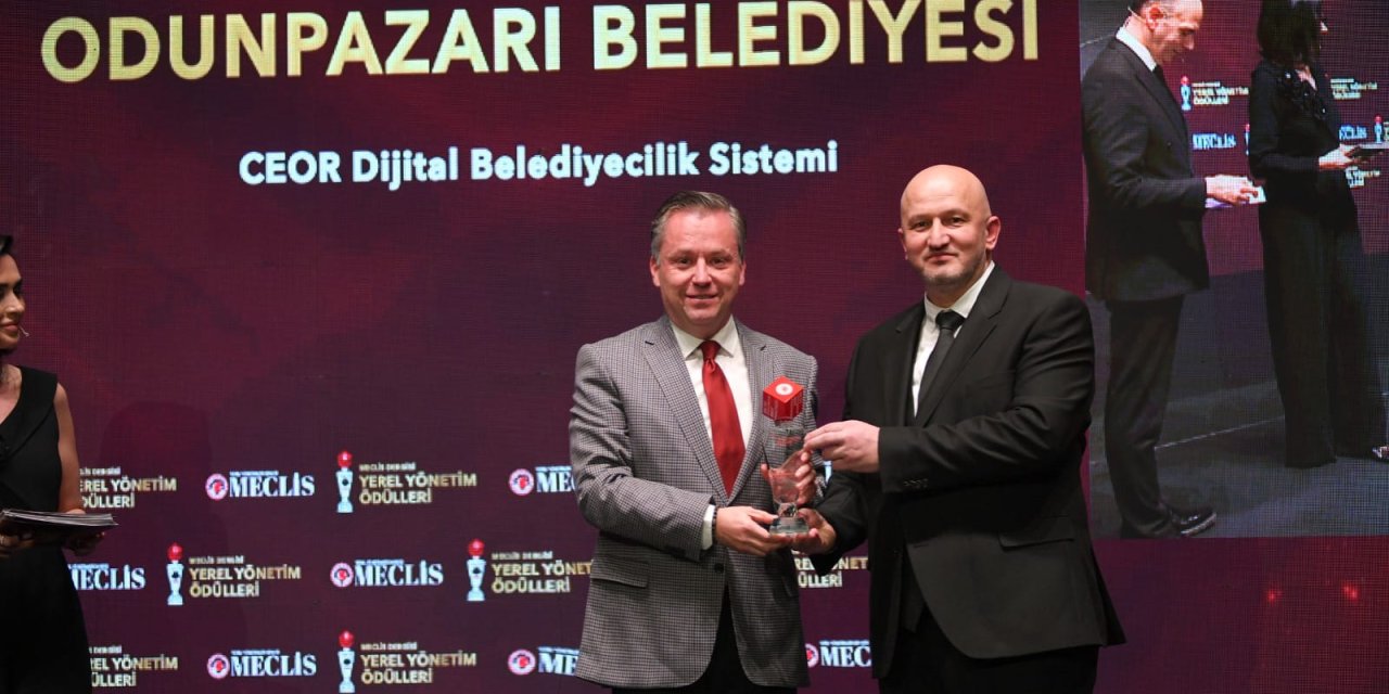 Odunpazarı Belediyesi ödüle layık görüldü