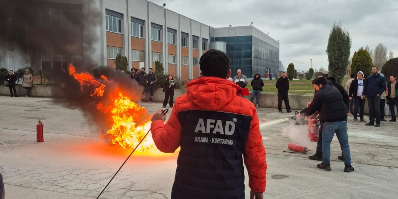 Eskişehir AFAD tatbikat gerçekleştirdi