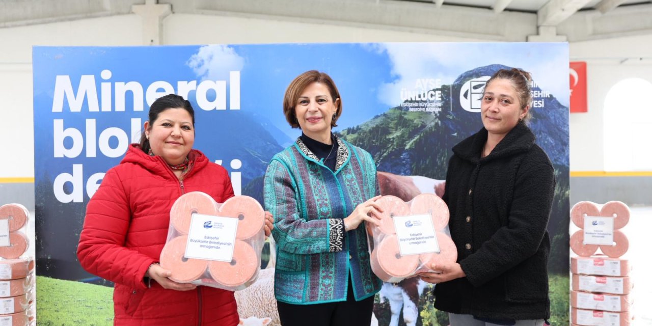 Eskişehir'de üreticiye destek!