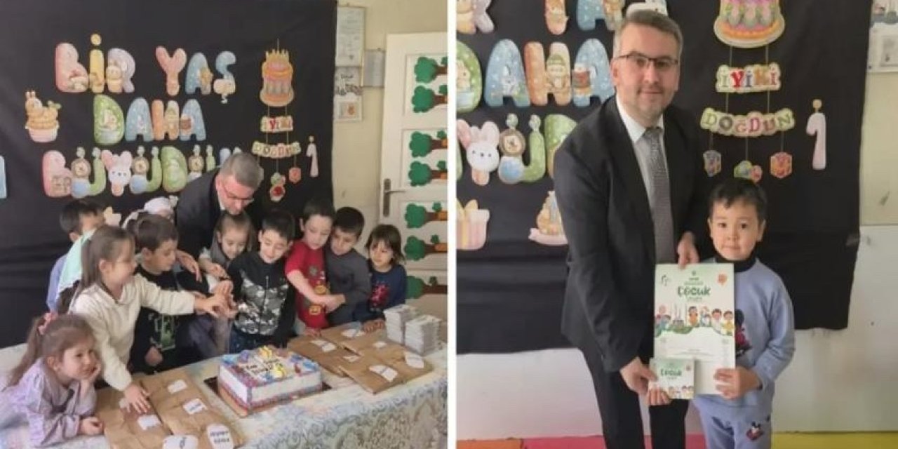 Çifteler’de miniklerin "Bir Yaş Daha Büyüdüm" heyecanı