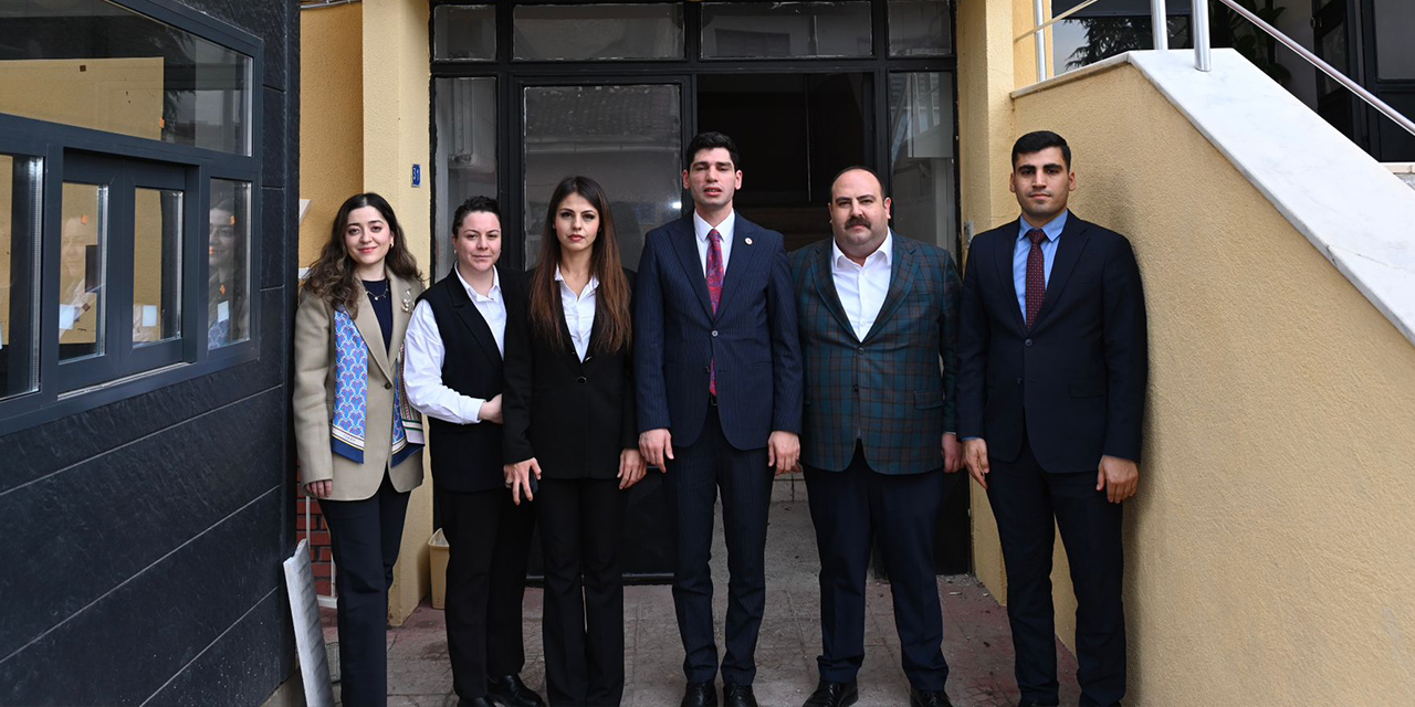 İnönü Adliyesine Hamamcı ve Teymur'dan ziyaret