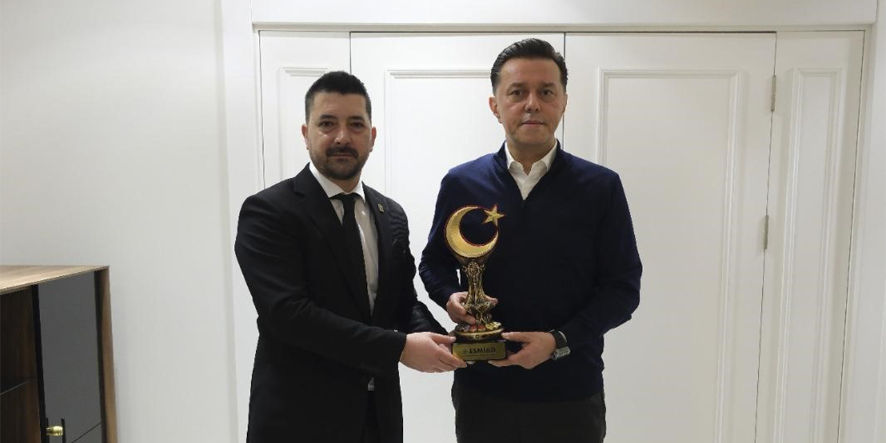 ESMİAD yöneticilerinden Nebi Hatipoğlu'na ziyaret